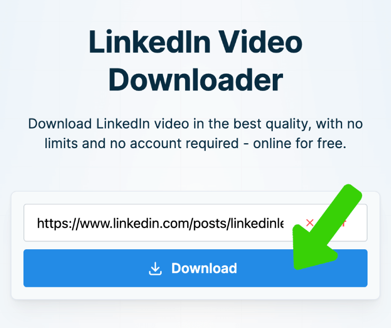 Click the download button